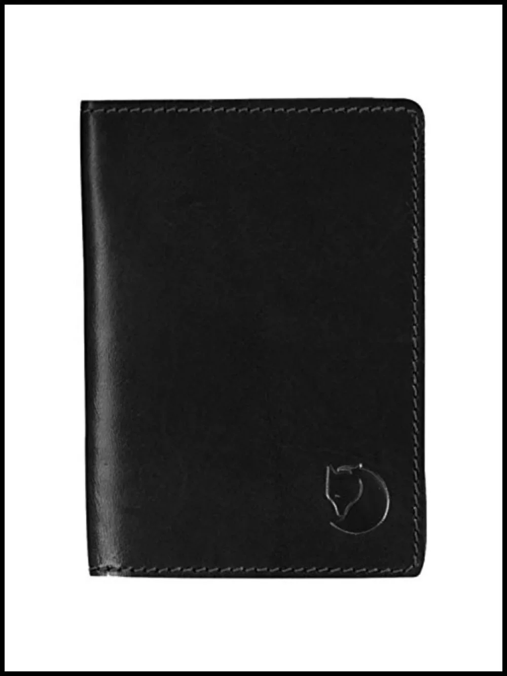 Genuine Leather Passport Cover with Ticket & Card Slots, Travel Accessory